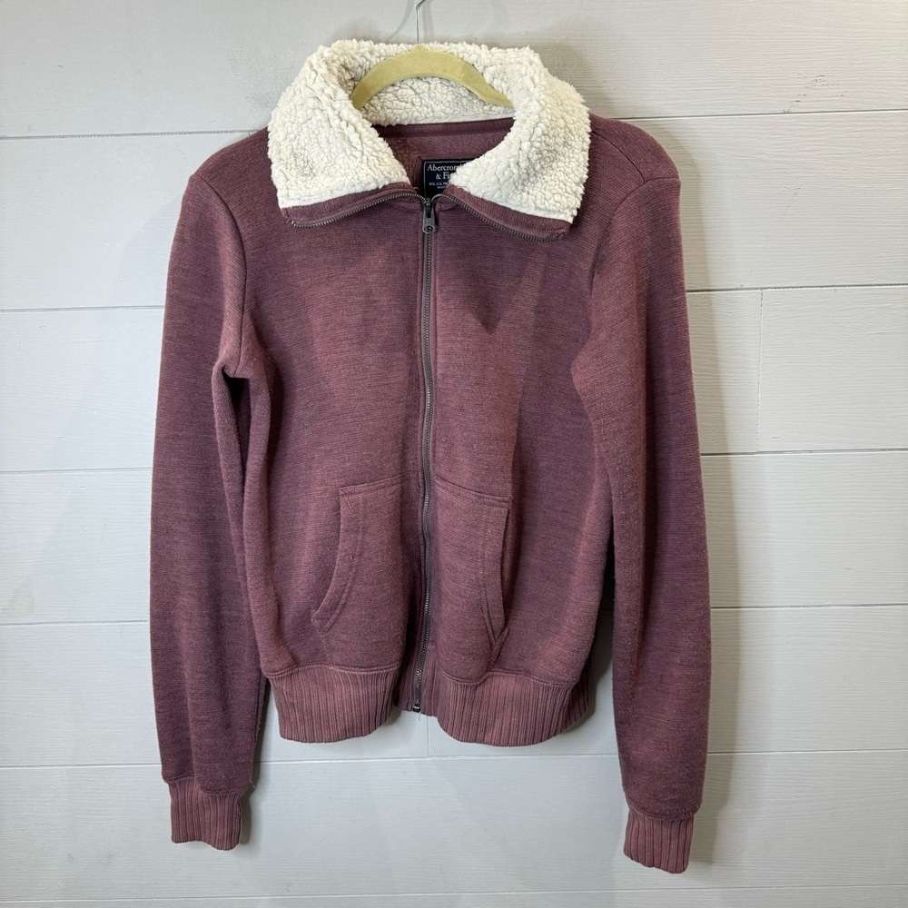 Abercrombie & Fitch | Zipper Cozy Jacket Size Small